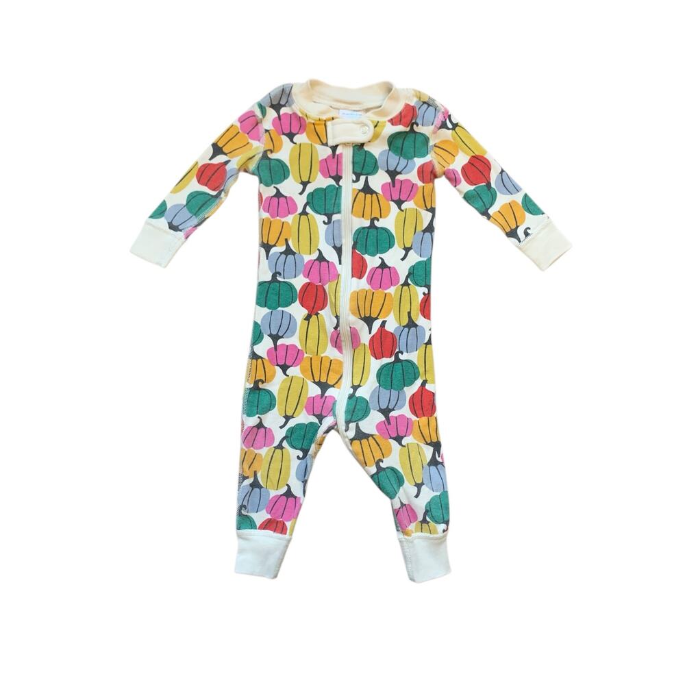 Hanna Andersson Colorful Pumpkins Baby Zip Sleeper